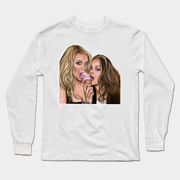 Gossip Girl Long Sleeve T-Shirt by Svetlana Pelin